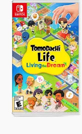 Nintendo Switch Tomodachi Life Living the Dream. New.