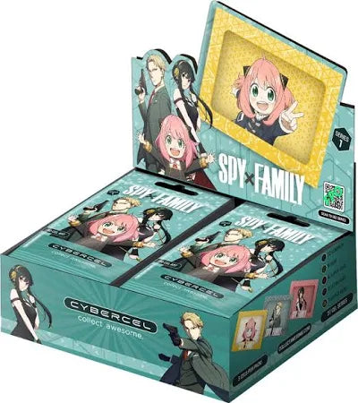 Spy Family Cybercel Booster Box Series 1. New.