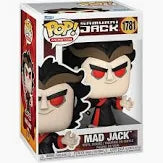 Funko Pop Samurai Jack Mad Jack #1781. New.