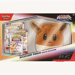 Pokemon Prismatic Evolutions Accessory Pouch Special Collection. New. Read description.