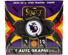 2024-25 Panini Select EPL International Soccer Hobby Box. New.