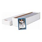 BCW 800ct Storage Box White Detached Lid. New.