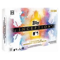 2024 Topps Inception MLB Hobby Box. New.