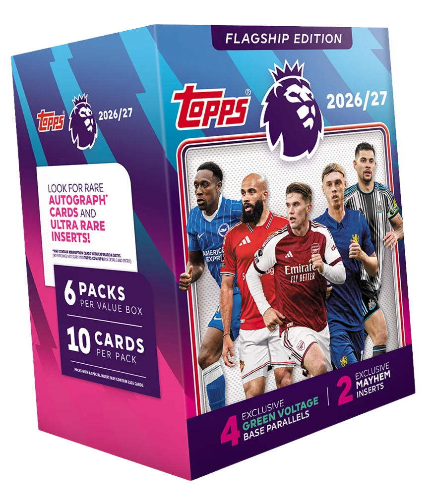 2026/27 Topps Flagship Soccer Hobby Blaster