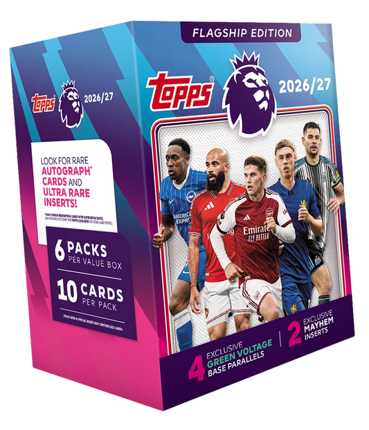 2026/27 Topps Flagship Soccer Hobby Blaster