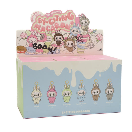 Pop Mart Labubu The Monsters Exciting Macaron Blind Box. New. Authentic.