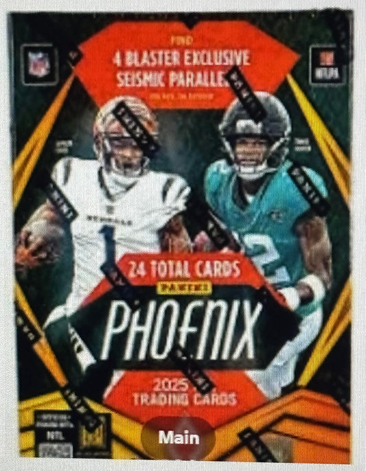 2025 Panini Phoenix NFL Hobby Blaster. New. Seismic Parallels.