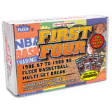 1986-87 to 1989-90 Fleer Basketball Multi-Set Break – 4 Graded Cards per Box!