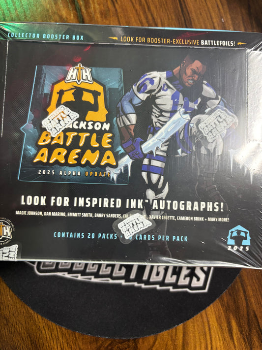 2025 Bo Jackson Battle Arena Alpha Update Collector Booster Box. New.