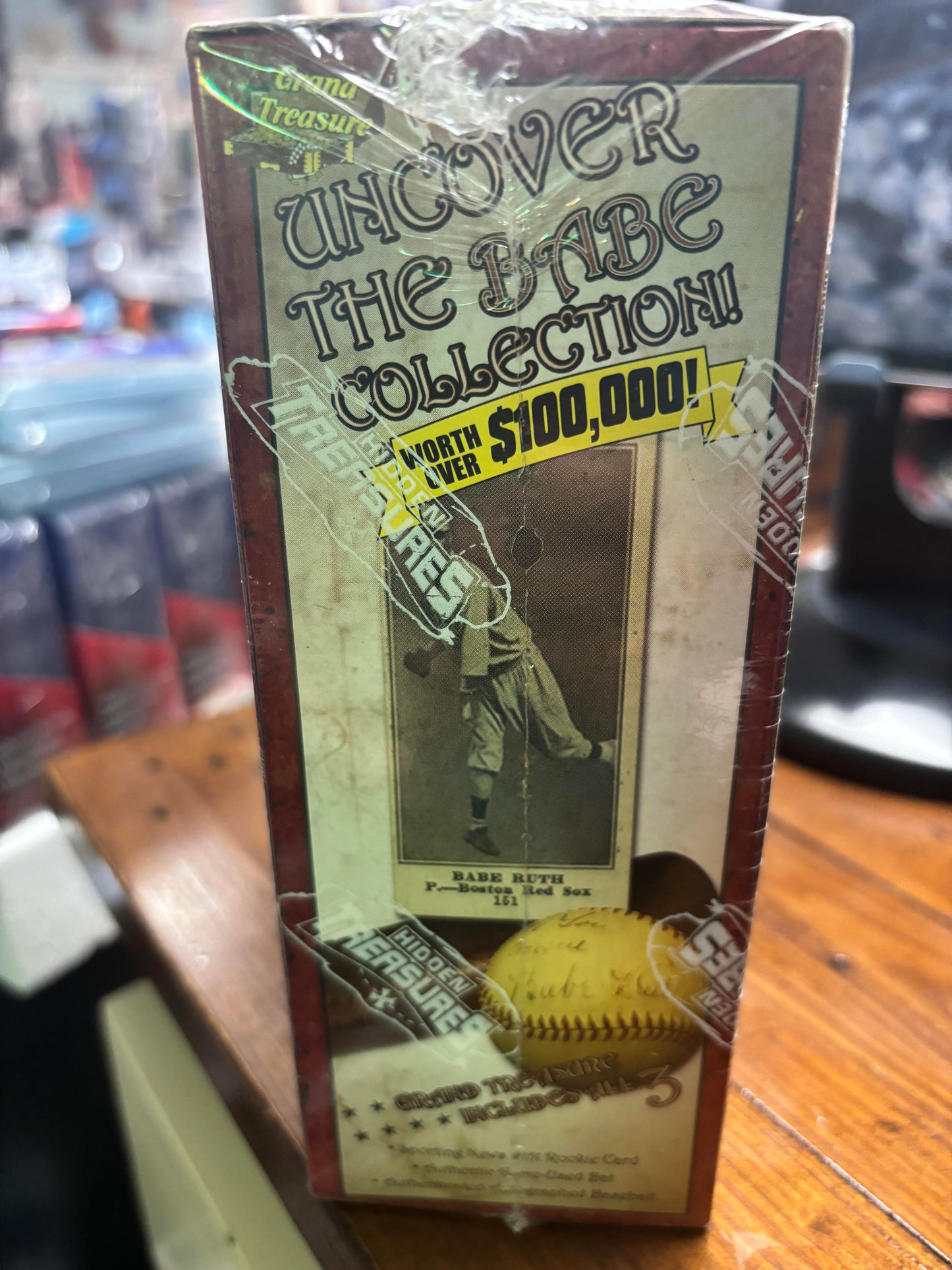 2007 Hidden Treasures Uncover the Babe Factory Sealed Box! New.