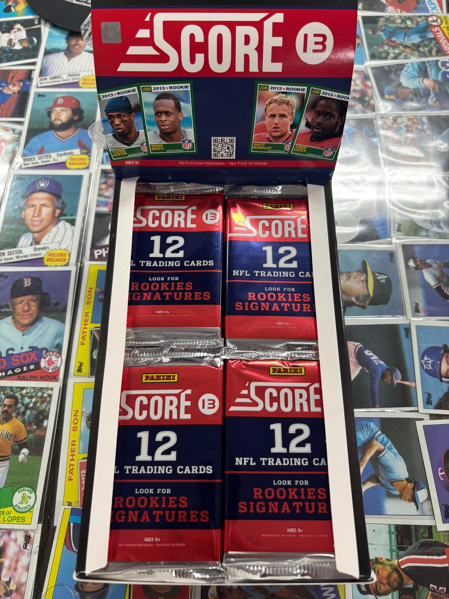 2013 Score NFL Hobby Pack. New and Sealed. Kelce RC and more!
