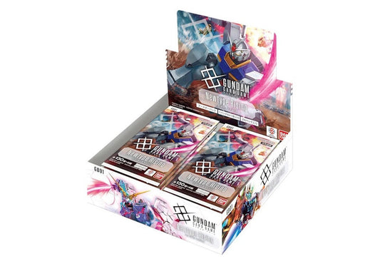 2025 Bandai Namco Mobile Suit Gundam Card Game Newtype Rising (GD01) Booster Pack (Japanese).