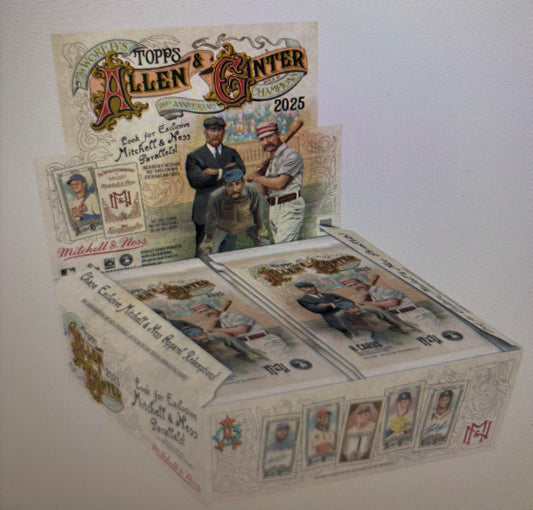 2025 Topps Allen and Ginter Hobby Pack. New.