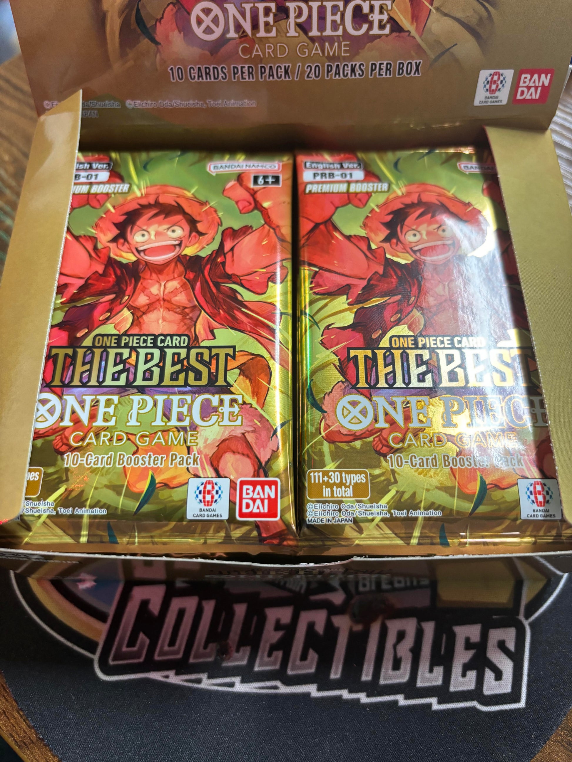 One Piece The Best English PRB-01 Booster Pack. New. CMB Collectibles One Piece The Best English PRB-01 Booster Pack. New. CMB Collectibles