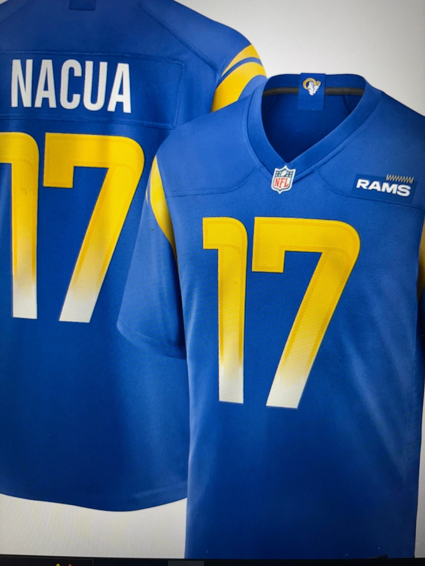 Puka Nacua Los Angeles Rams Nike Home Game Jersey - Royal
