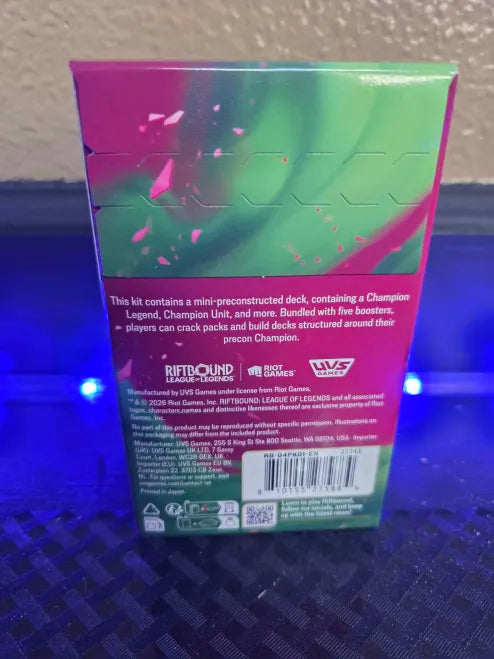 RiftBound Vendetta Pre-Rift Kit. New.