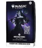 Magic the Gathering Foundations Commander Deck Wretched Ranks