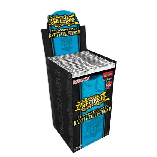 Yu-Gi-Oh! 25th Anniversary Rarity Collection II Booster Display. Sealed 18 pack box.